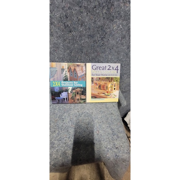 Other - 2 x 4 Projects Outdoor Living and 2 x 4 Great Accessries Set of‎ 2 books
